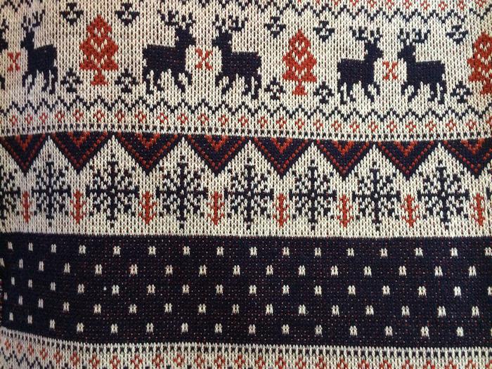 Woolen yarn jacquard fabric