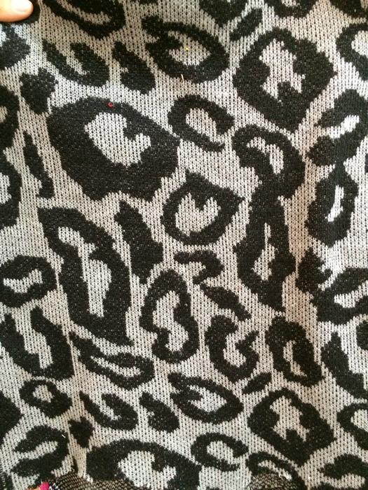 Woolen yarn jacquard fabric