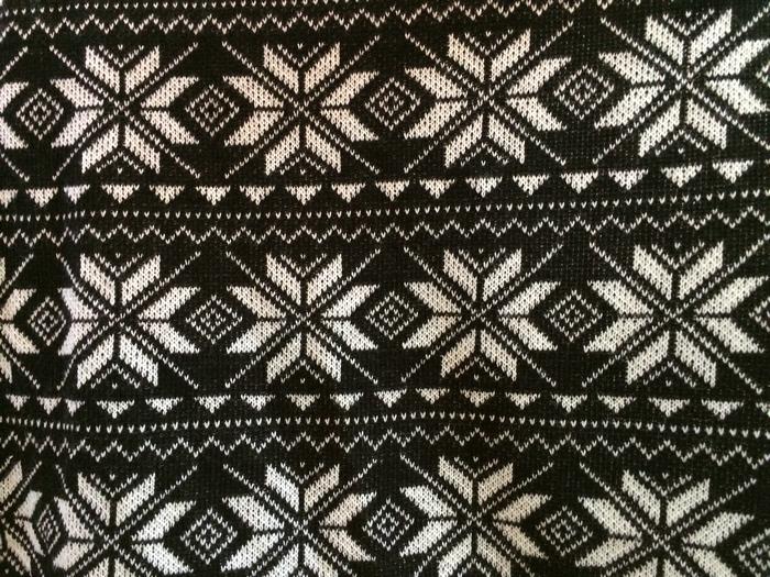 Woolen yarn jacquard fabric