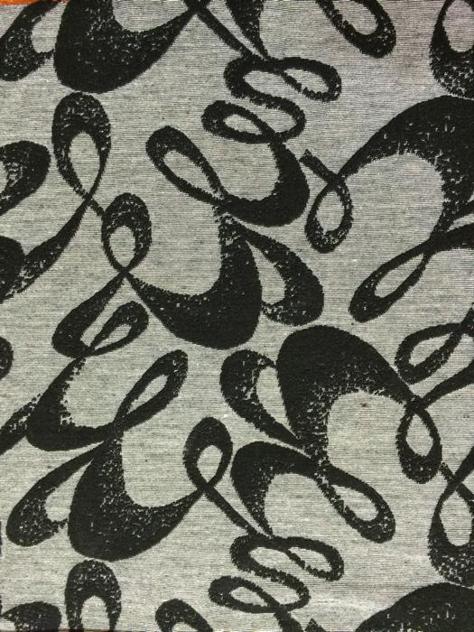 Loop transfer jacquard fabric